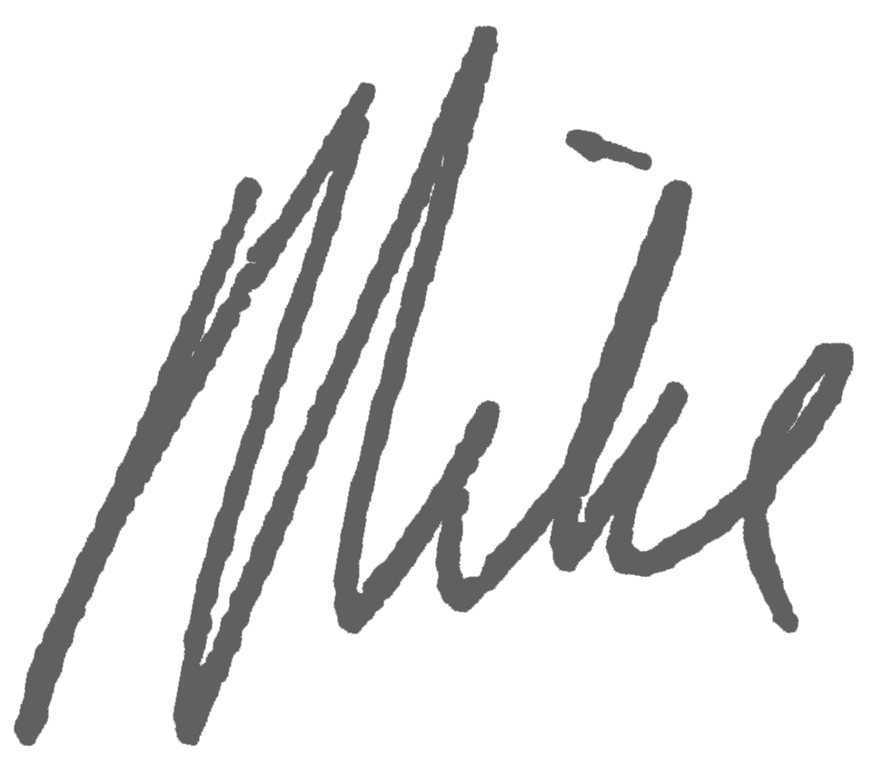 Mike Zukerman Signature